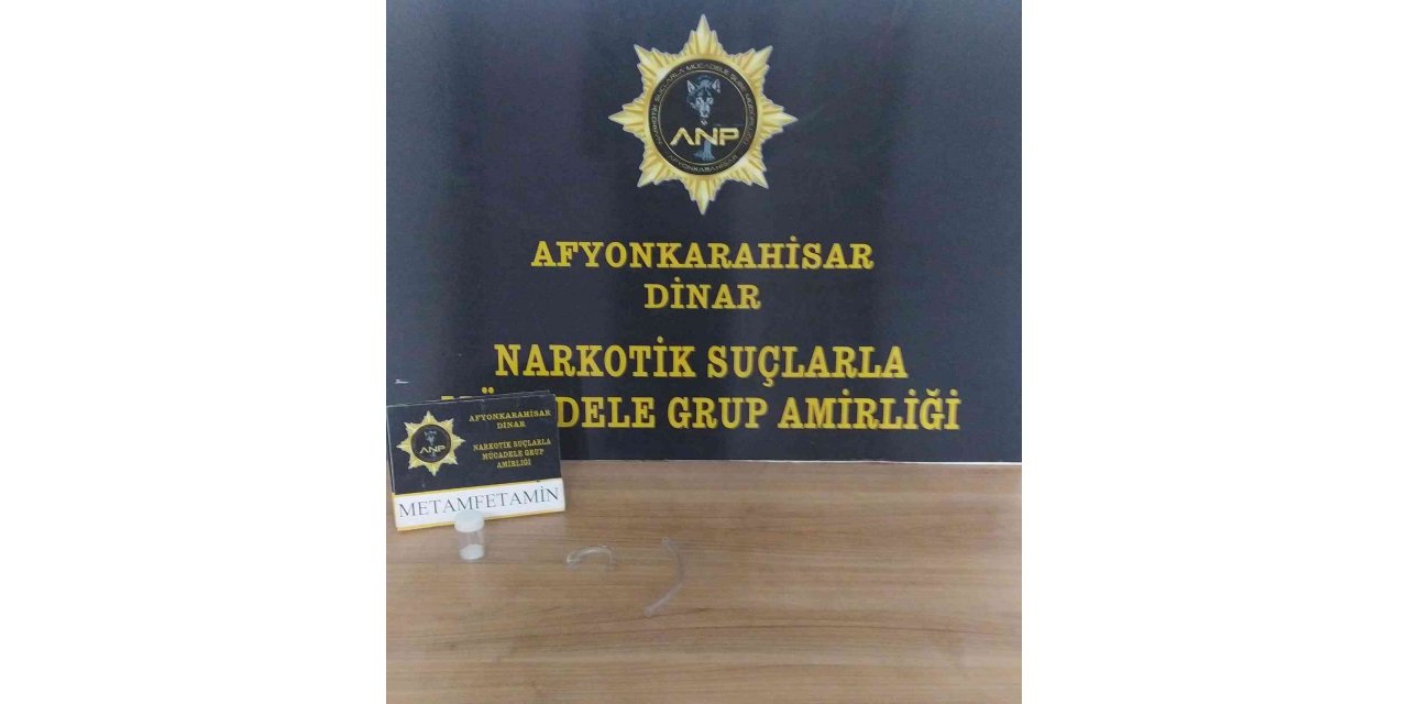 Üzerinde uyuşturucu ile yakalanan şahıs gözaltına alındı