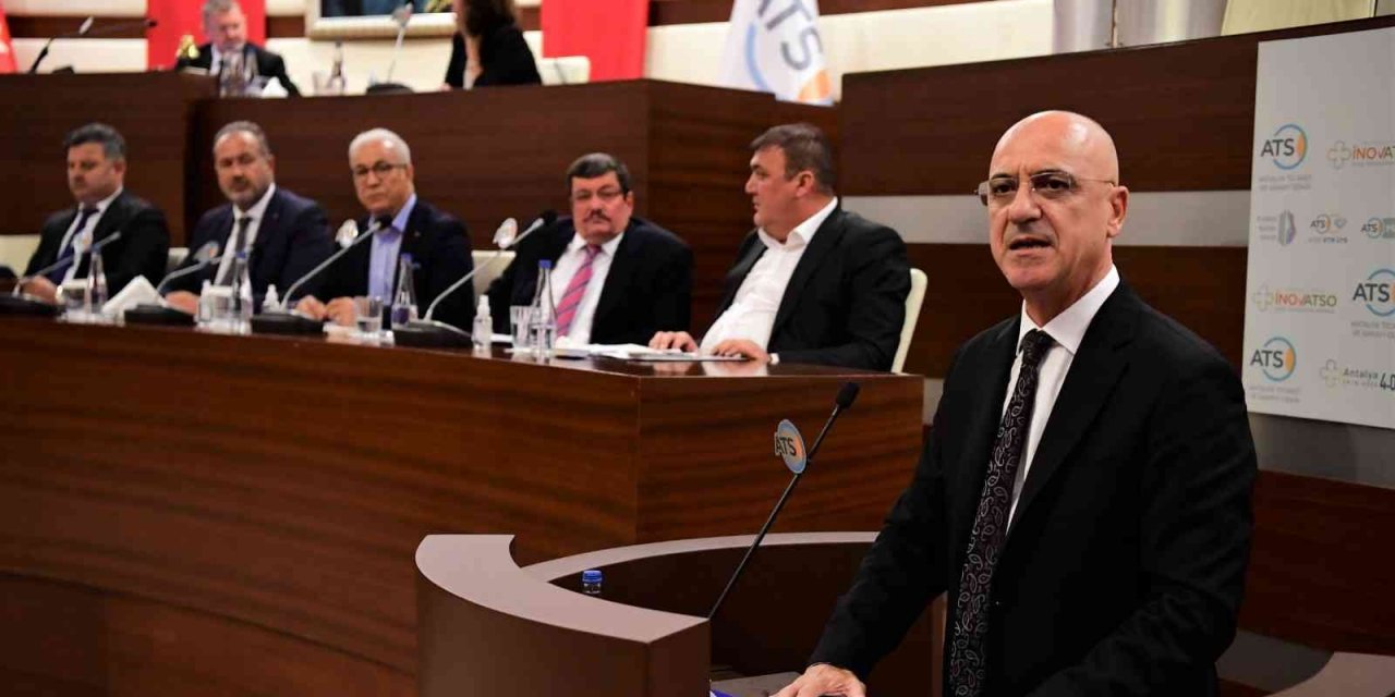 ATSO Başkanı Bahar: "Gelecek yıl Antalya turizminin yeni bir rekor kırmasını bekliyoruz”