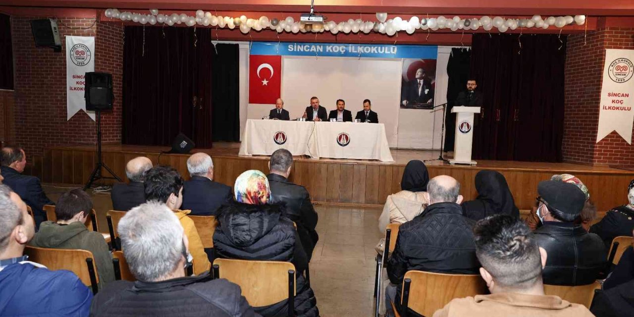 Mahallelilerden Başkan Ercan’a teşekkür