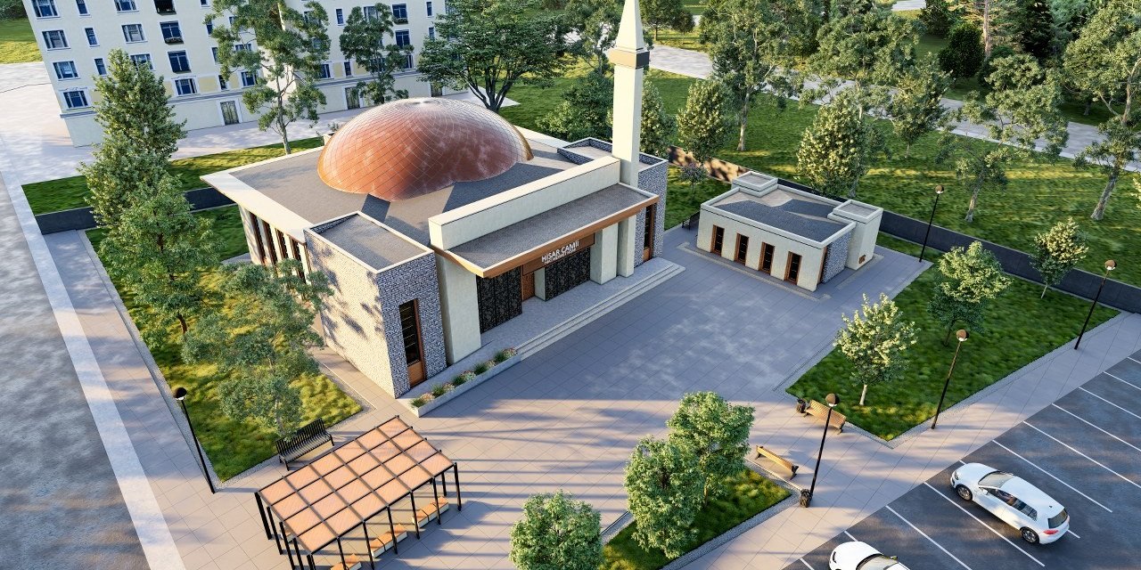 Hisar Camii’nin temeli atılıyor