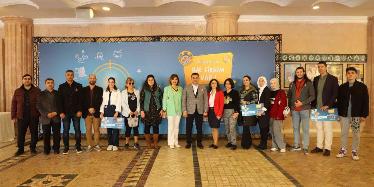 ‘Alanya İçin Bir Fikrim Var Projesi’ ile vatandaşlar kent yönetimine ortak oldu