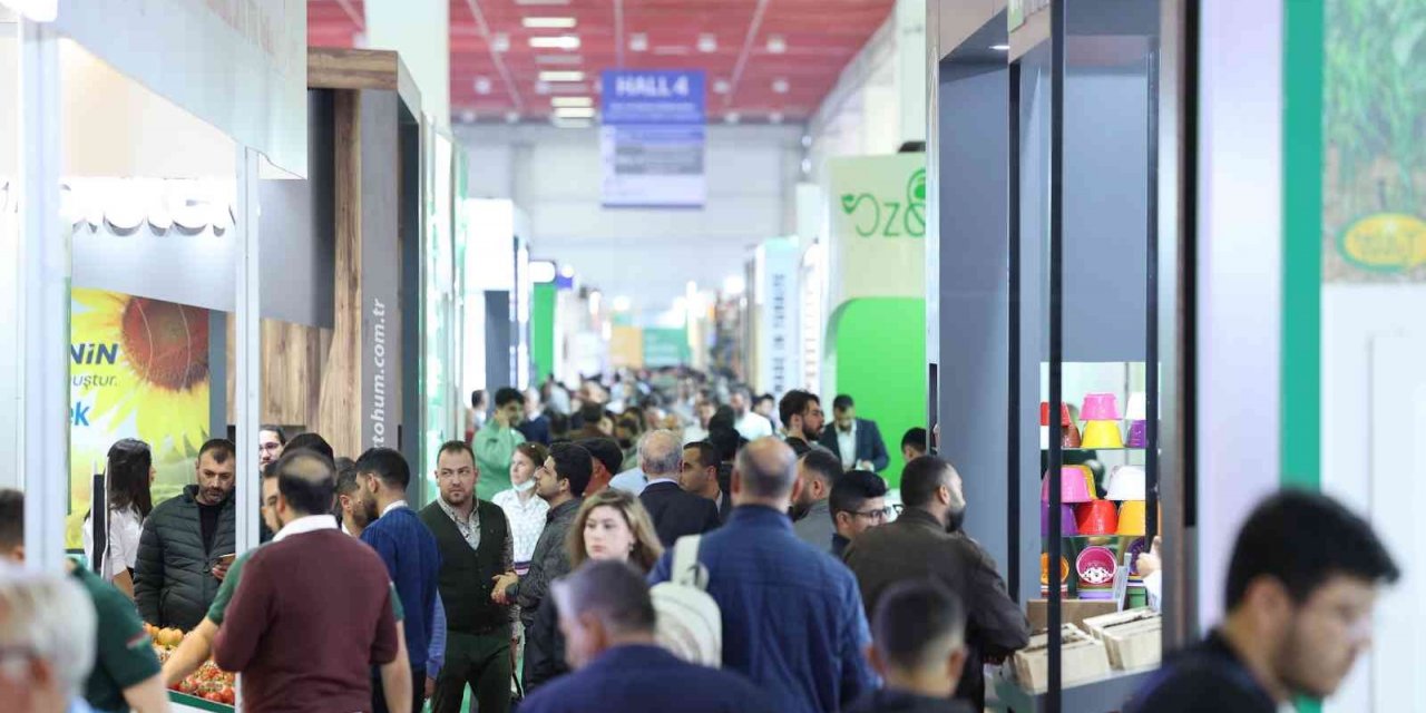 Growtech Fuarı 123 ülkeden 58 bin 555 kişiyi ağırladı
