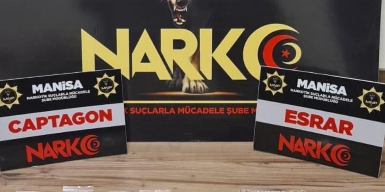 Manisa’da yabancı uyruklu şahsın üzerinden uyuşturucu çıktı