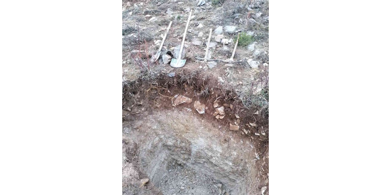 Kaçak kazı yapan 6 kişi yakalandı