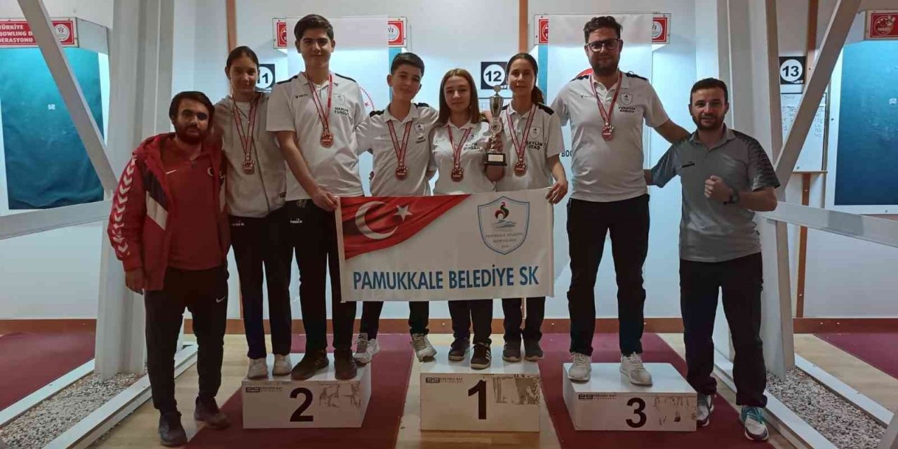 Denizlili dartçılar şampiyonada dereceleri kaptırmadı