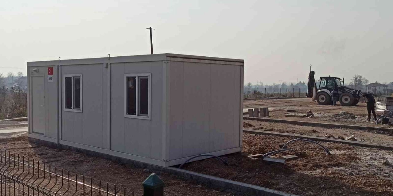 Konteyner kent çalışmaları başladı