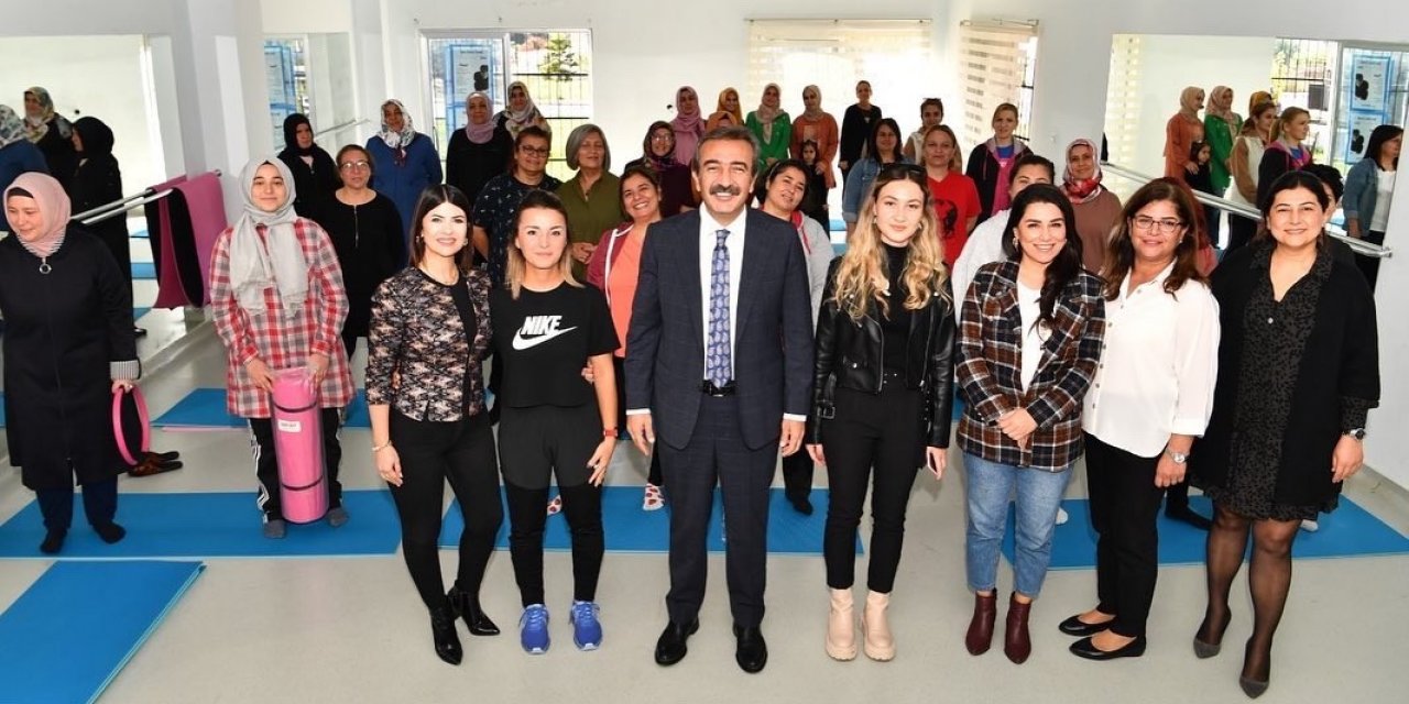 Çukurovalılar pilates ve zumba kurslarını sevdi
