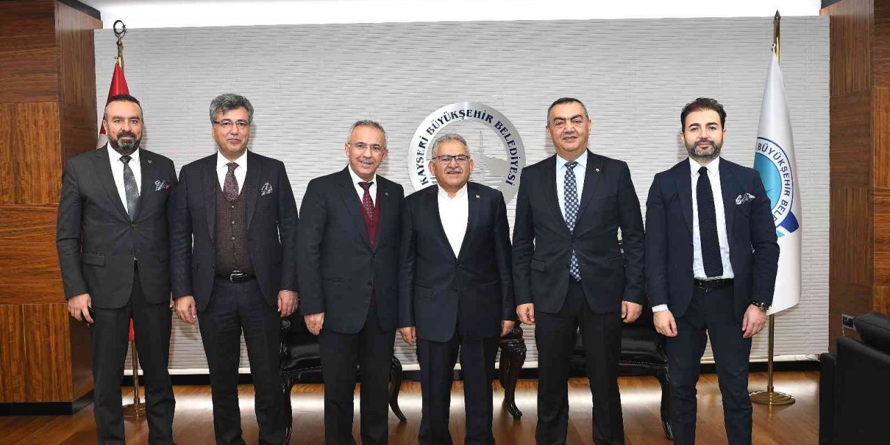 Başkan Büyükkılıç, KAYSO heyetini kabul etti