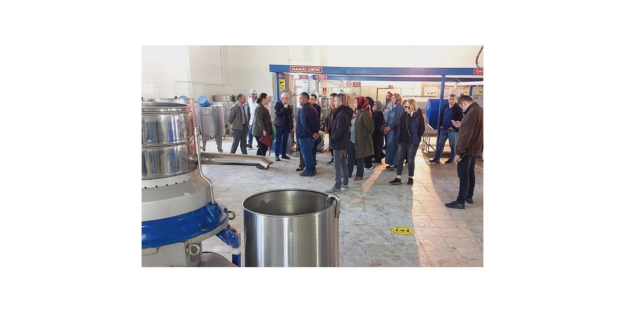 Karamanlı üreticiler Milas’taki işletmeleri gezdi