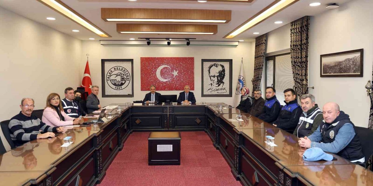 Talas’ta önce koordinasyon sonra denetim