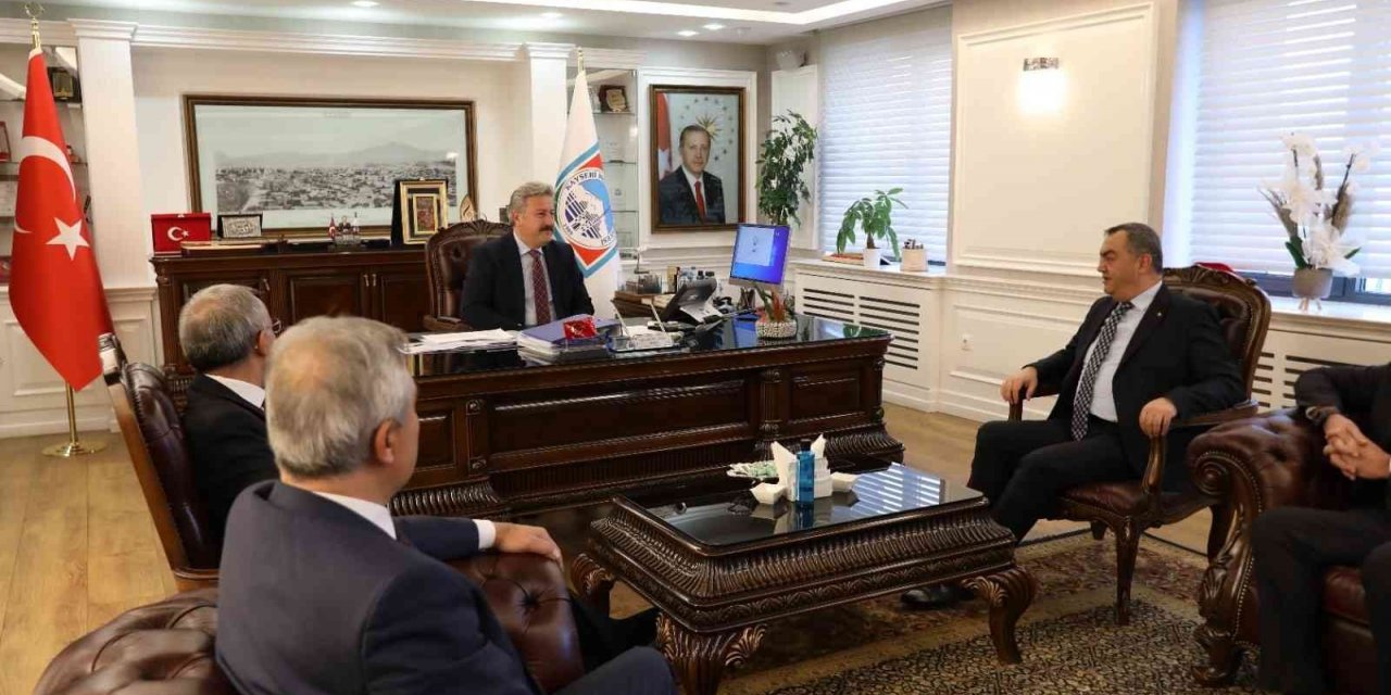 KAYSO ve OSB Başkanlarından, Başkan Mustafa Palancıoğlu’na ziyaret