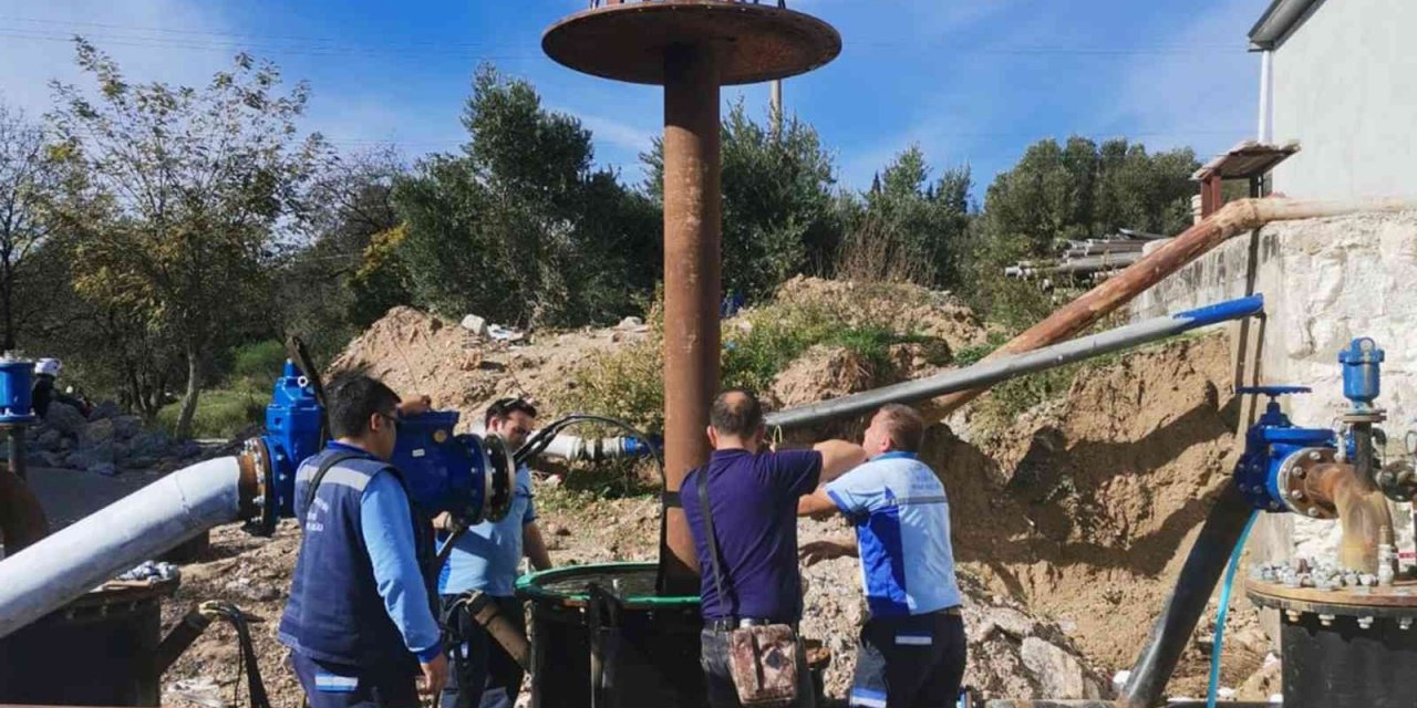 Datça Reşadiye içme suyu terfi merkezi yenilendi
