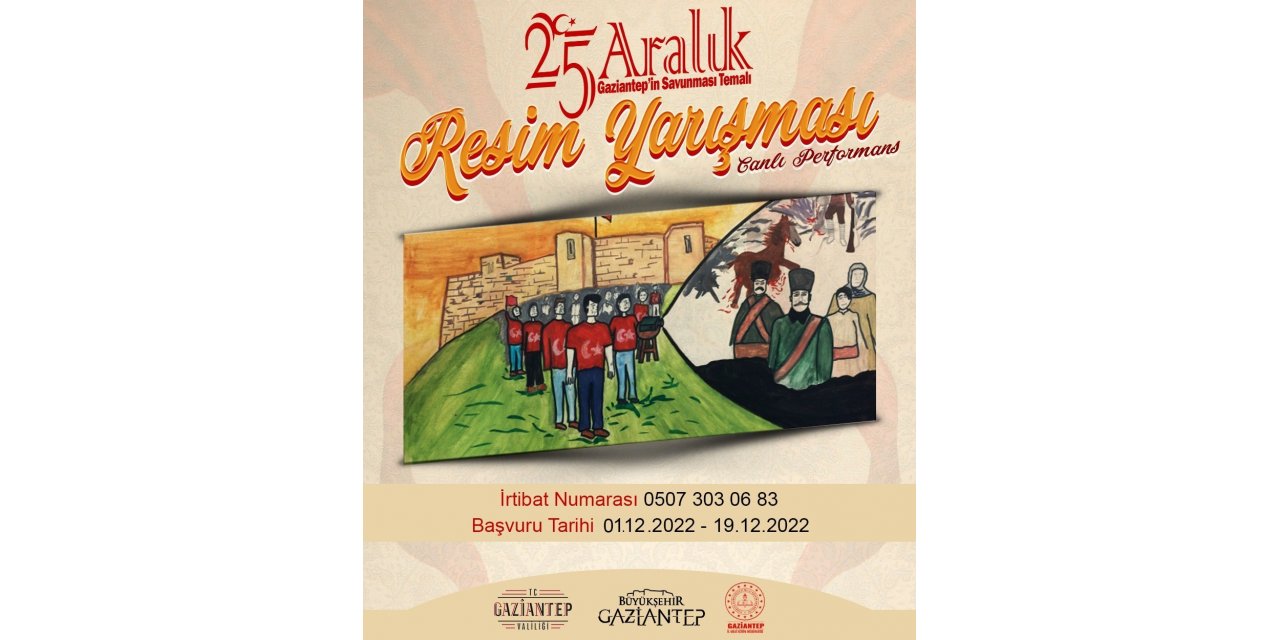 Gaziantep’in kurtuluşunun 101. yıl dönümü yarışmalarla kutlanacak