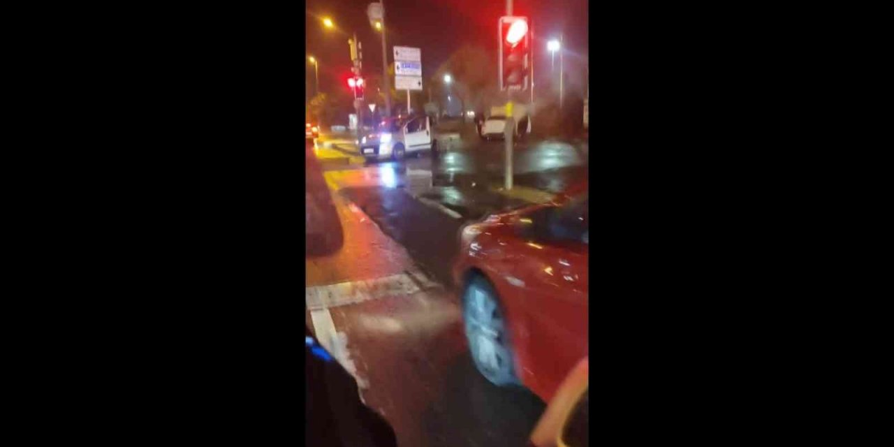 Maltepe’de makas atan sürücü kazaya neden oldu