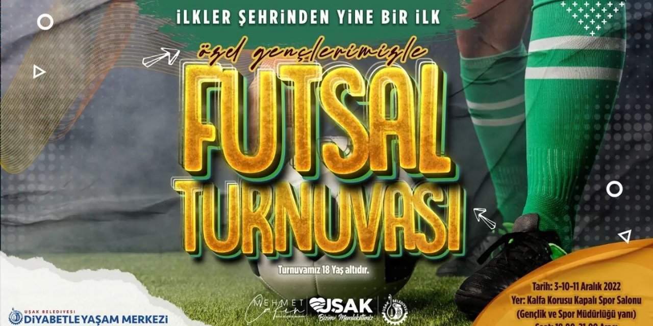 Uşak Belediyesi özel gençler için turnuva düzenliyor