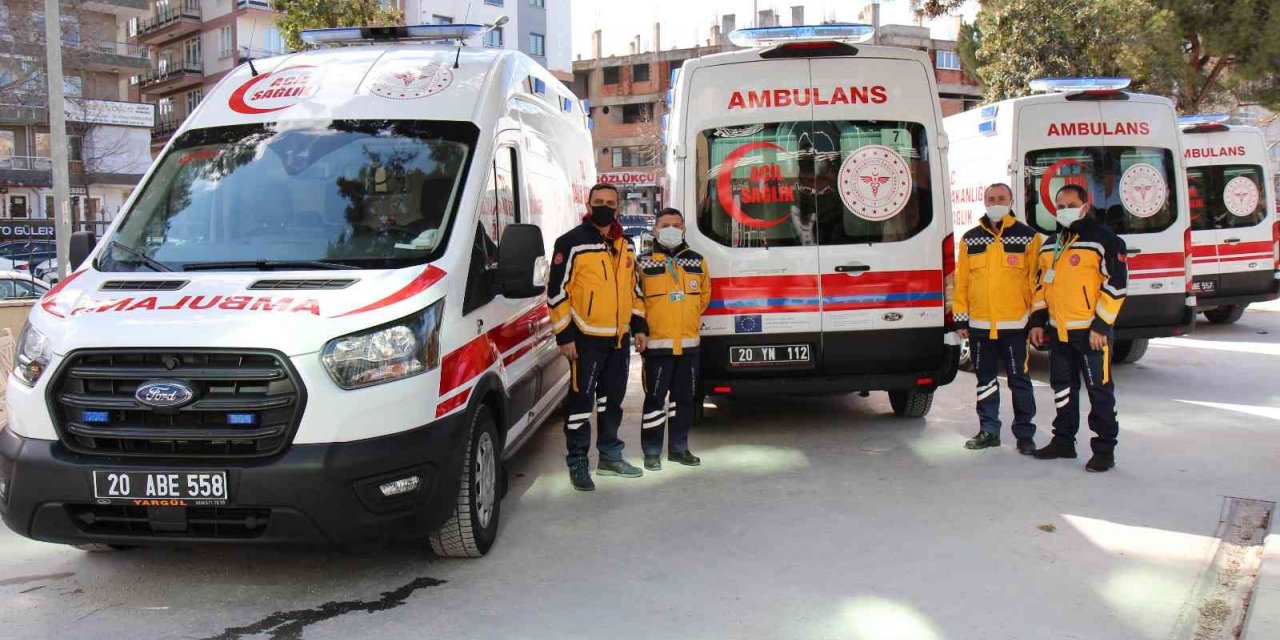 Denizli’de 963 bin acil çağrıdan sadece 215 bini gerçek çıktı