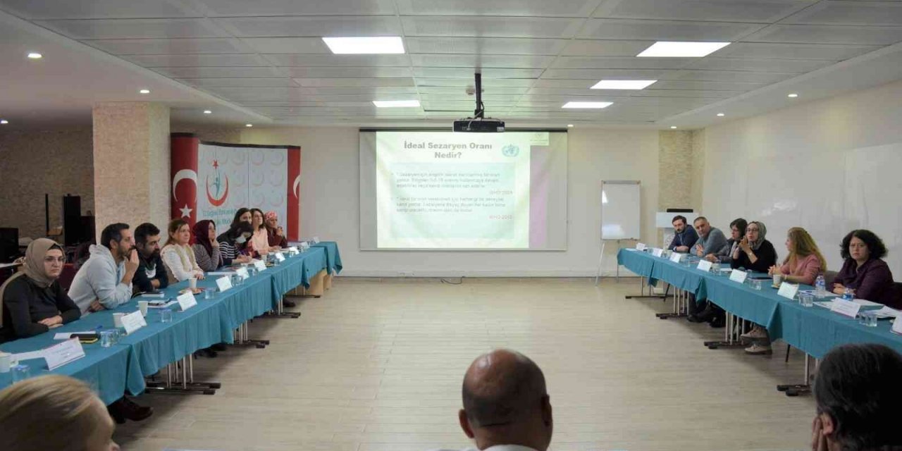 Sezaryen oranlarının düşürülmesini görüştüler