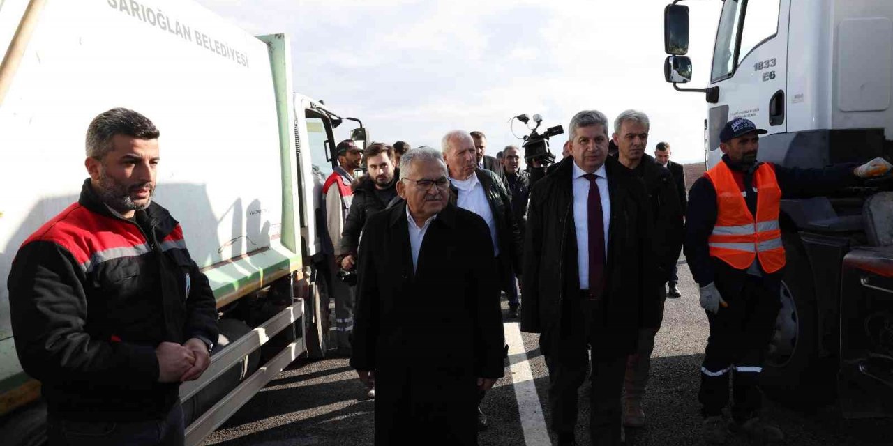 Büyükkılıç’tan 5 ilçenin faydalanacağı 30 milyon TL’lik katı atık transfer istasyonu yatırımı