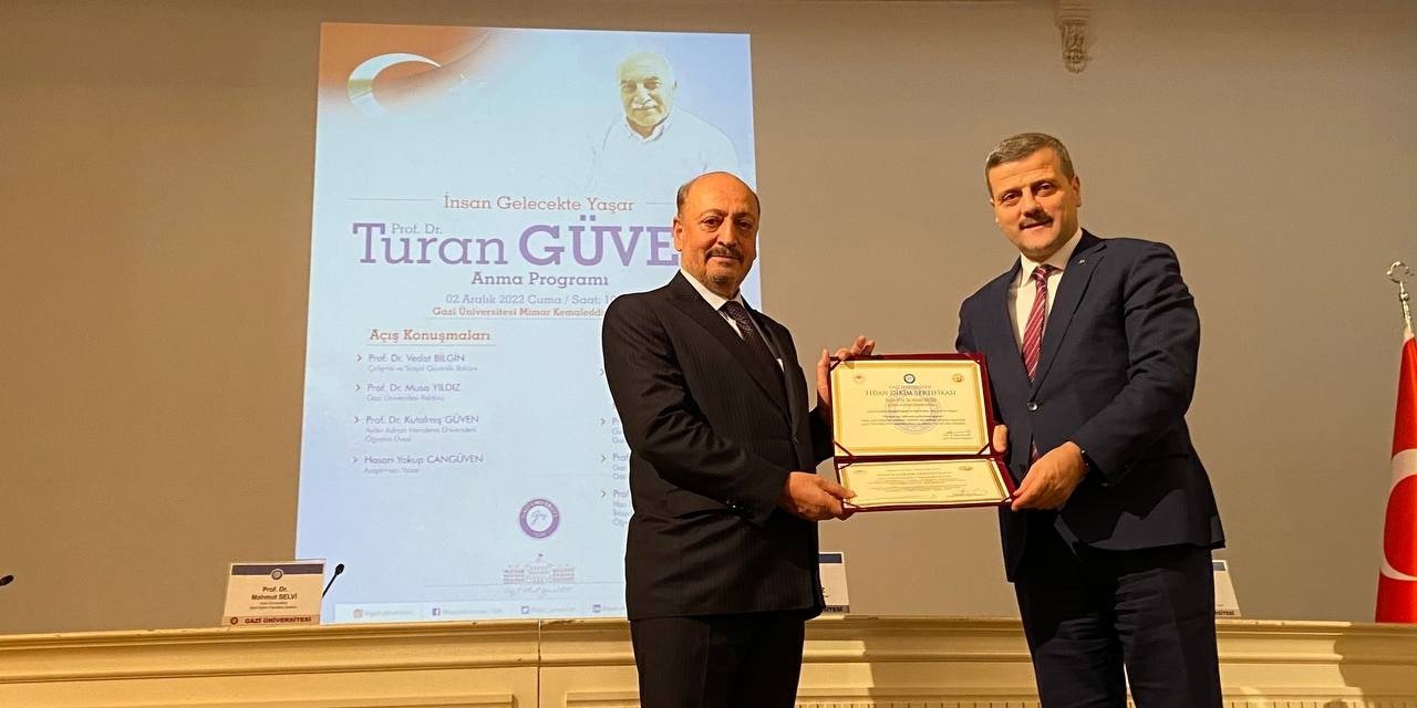 Prof. Dr. Turan Güven, Gazi Üniversitesi’nde anıldı
