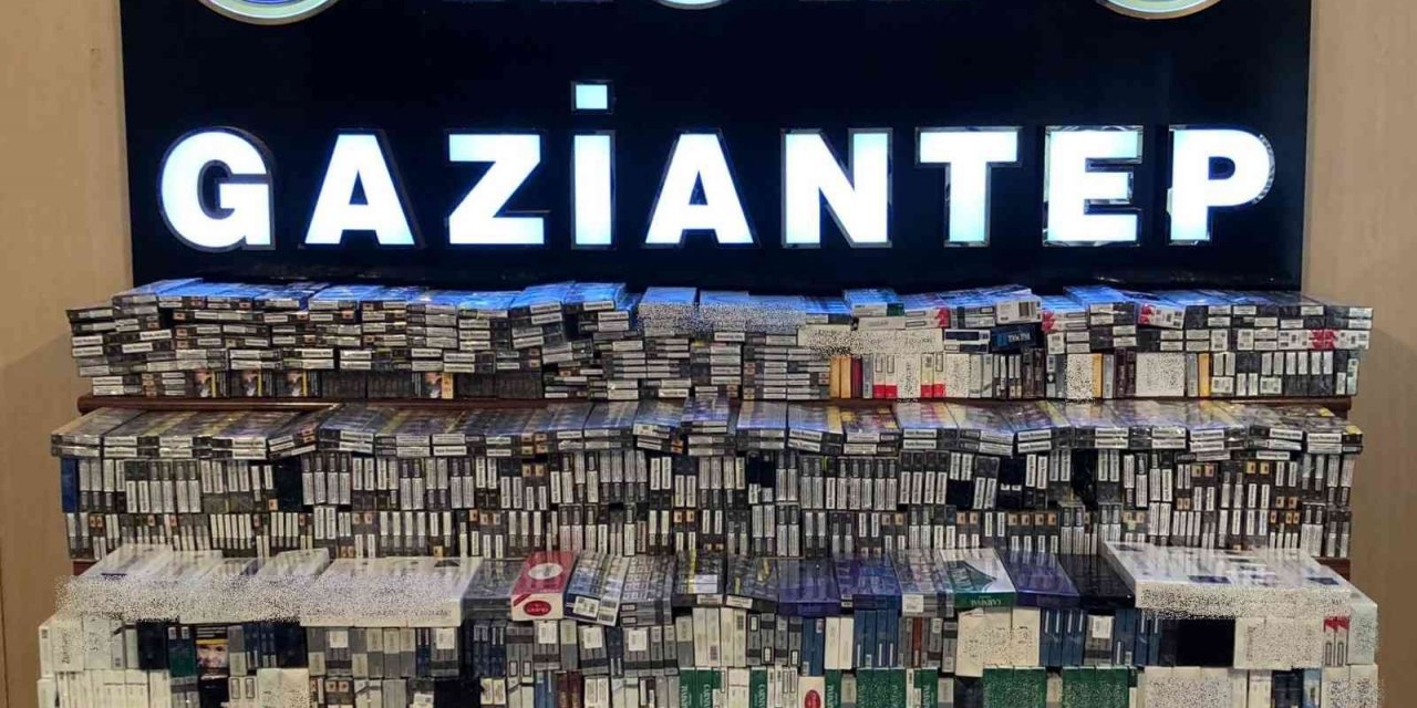 Gaziantep’te kaçak sigara operasyonu: 7 gözaltı