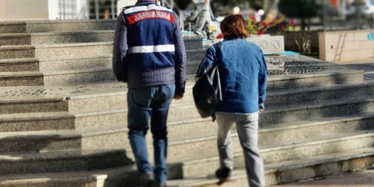 Fethiye’de 7 yıl hapis cezası ile aranan kadın yakalandı