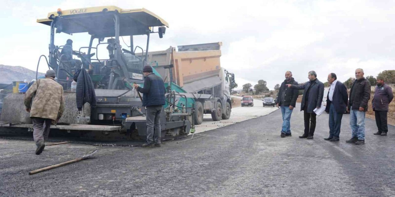 Çivril - Dinar karayolunda sona yaklaşıldı