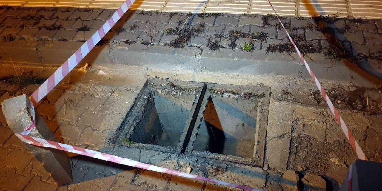 Hırsızlar bu kez de toplu konutların mazgallarını çaldılar