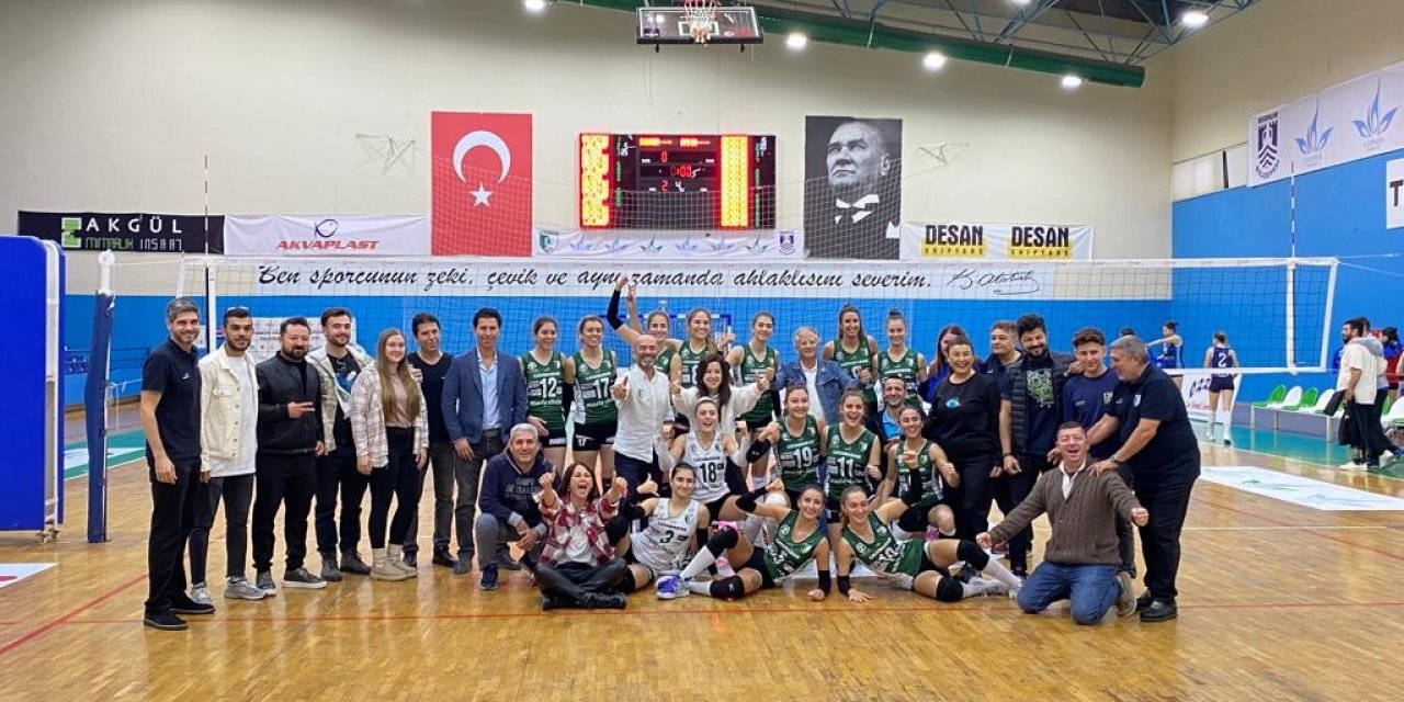 Bodrum’un İncileri, devreyi namağlup bitirdi