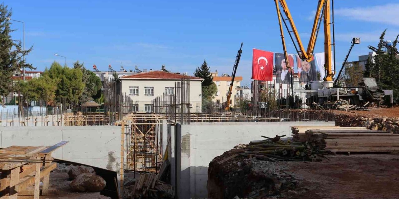 Hayal edilen okul temeli 7 gün sonra atıldı