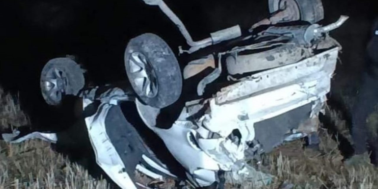 Malatya’da otomobil takla attı: 1’i ağır 3 yaralı
