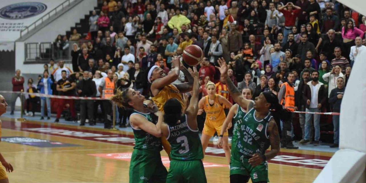TKBL: Melikgazi Kayseri Basketbol: 81-Bursa Uludağ Basketbol: 82