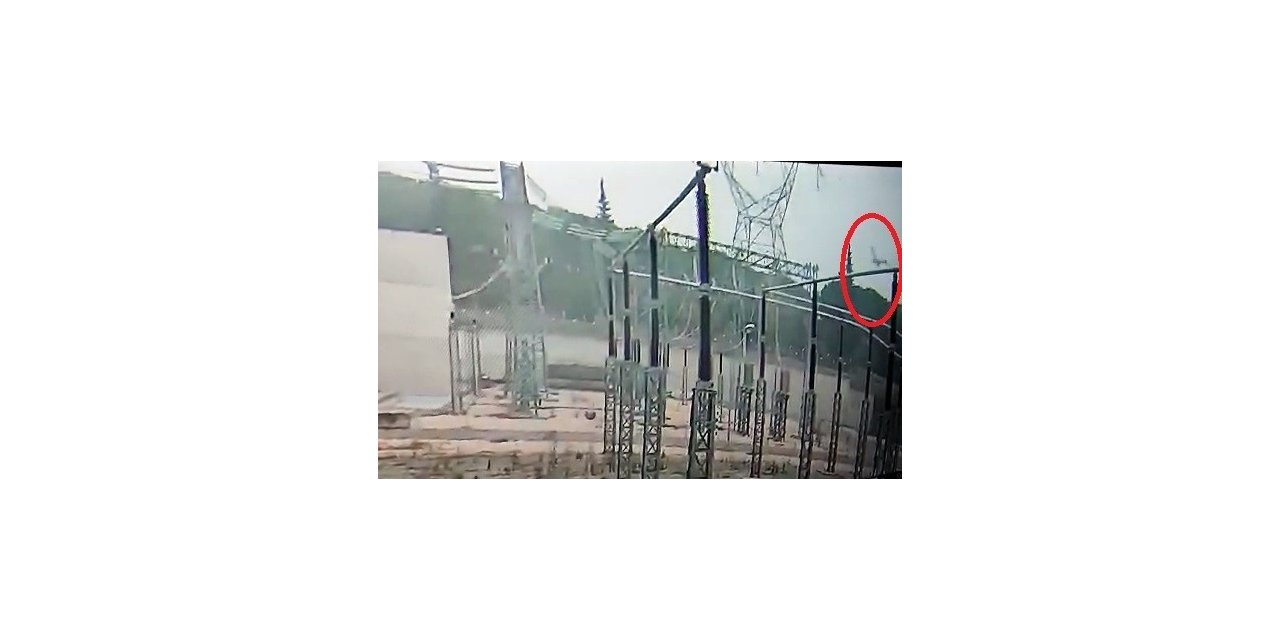 Bursa’daki uçak kazası kamerada...Gökyüzünde 380 bin voltla gelen ölüm