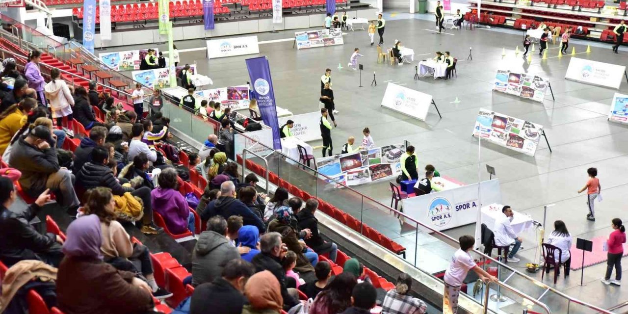 Büyükşehir’in yetenek testine 220 çocuk katıldı