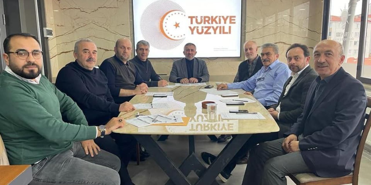 Kasım ayı teşkilat çalışmaları değerlendirildi