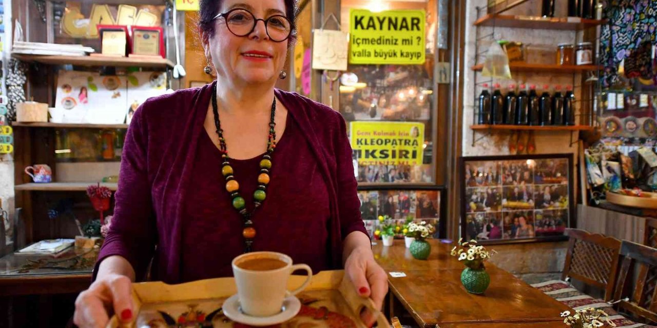 Unutulmaya yüz tutan "Kaynar" lezzeti kadın girişimci ile yaşatılıyor