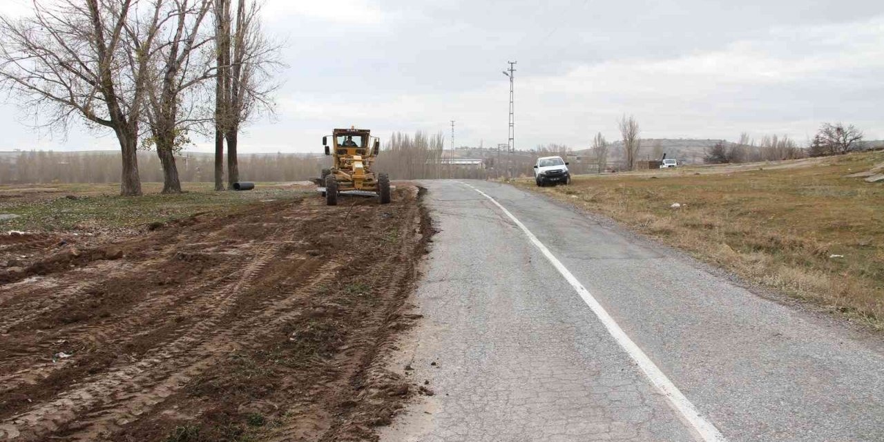 Sosun Mahallesi giriş yolu genişletiliyor