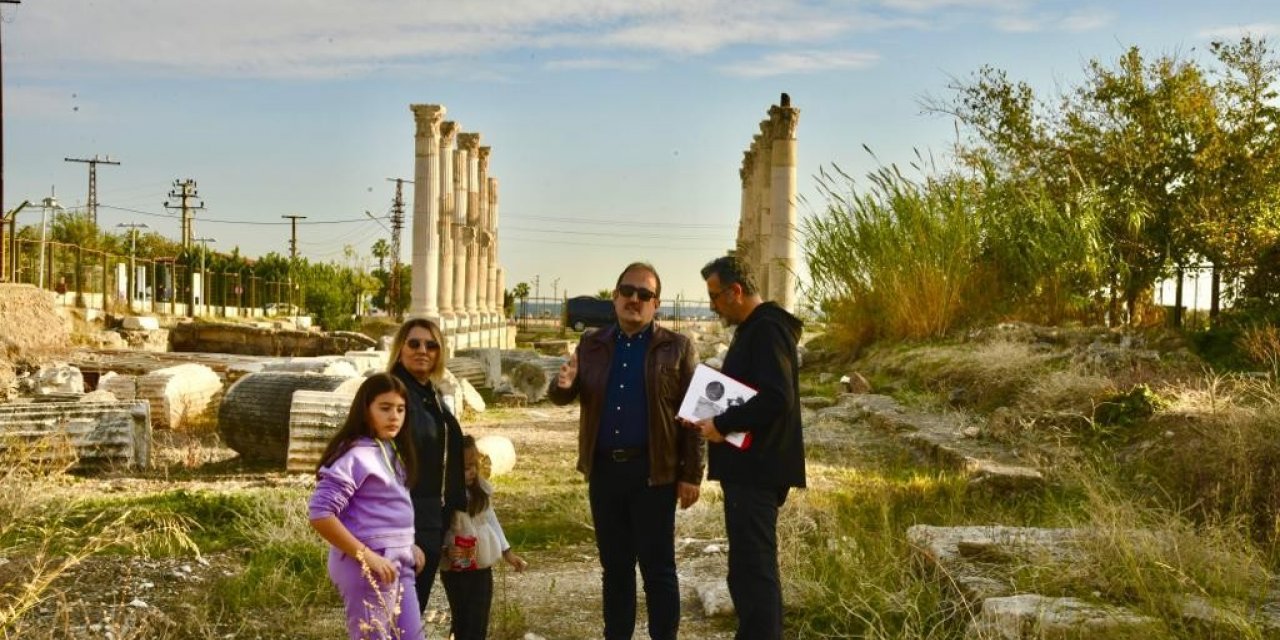 Vali Pehlivan, Soli Pompeipolis Antik Kenti’nde incelemelerde bulundu