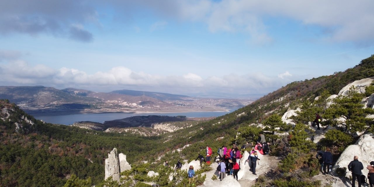 Doğa tutkunları Mihalgazi-Atalantekke güzergahında yürüdü