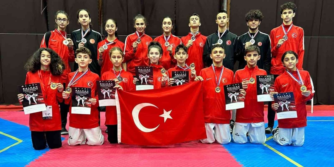 Büyükşehirli sporcular Arnavutluk’tan boş dönmedi
