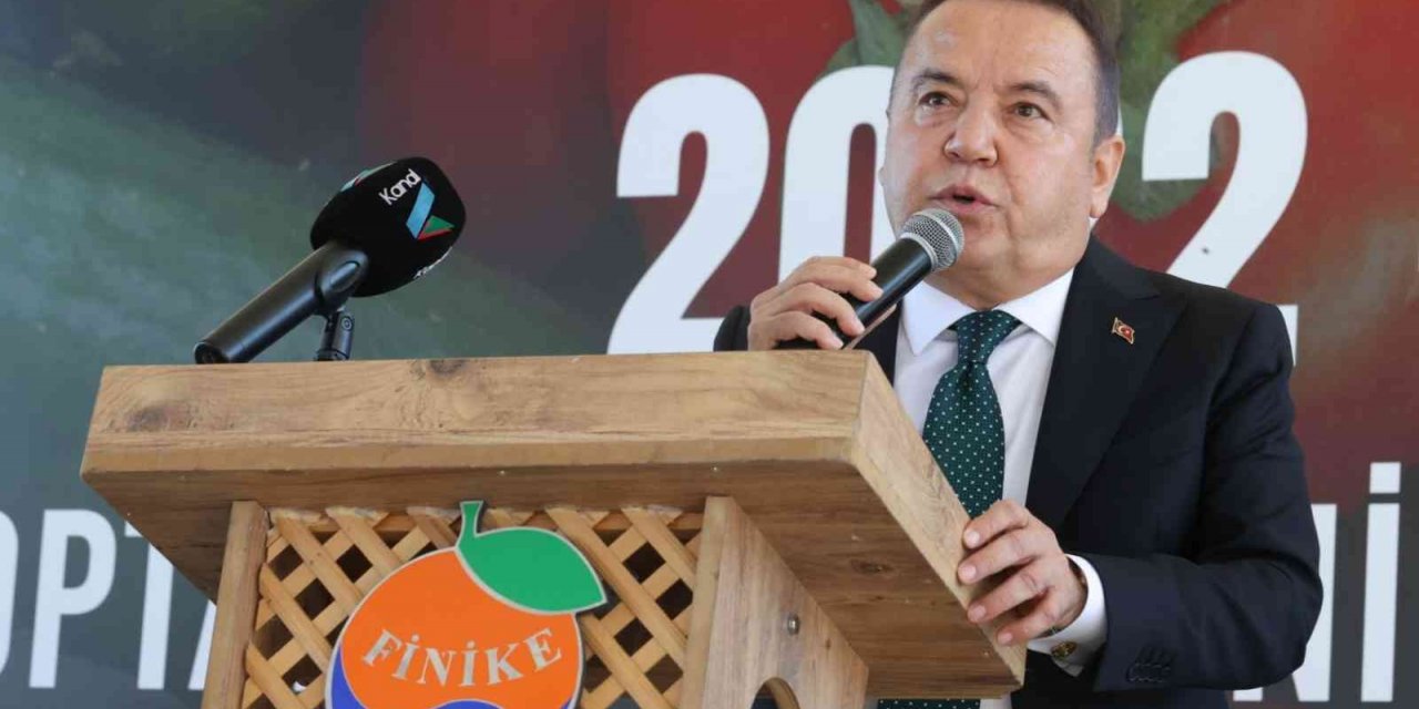 Finike Toptancı Hali sezonu açtı