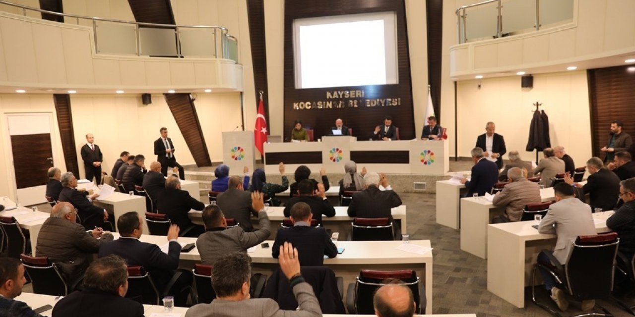 Kocasinan’da yılın son meclis toplantısı gerçekleştirildi