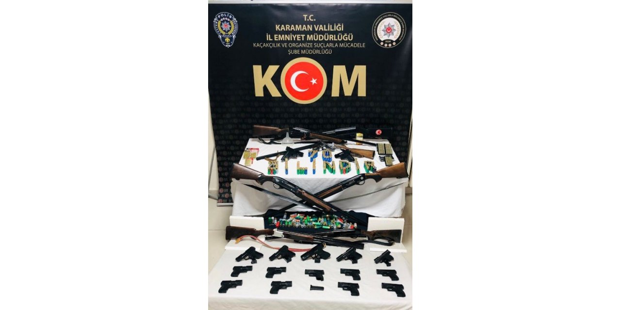 Karaman’da ‘Silindir’ operasyonu: 5 gözaltı