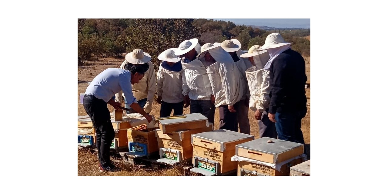 Saruhanlı’da arıcılara kışlatma eğitimi verildi