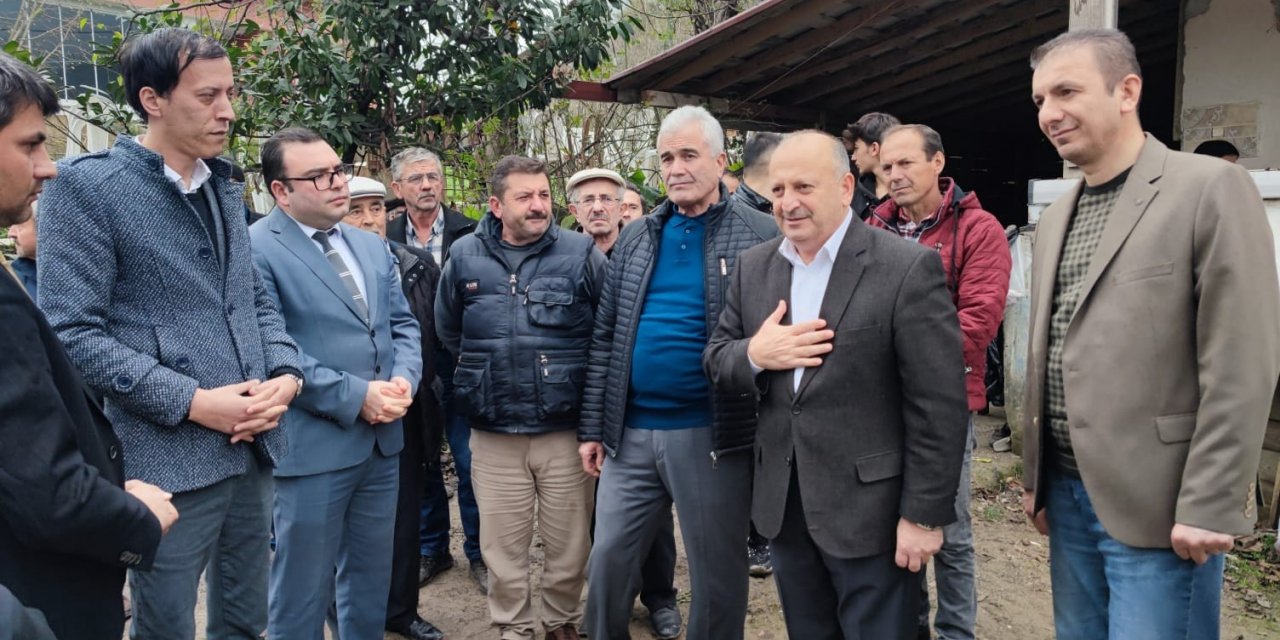 Başkan Tavlı: “Ünye’nin yol sorunlarını çözüyoruz”