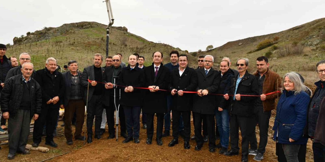 Mustafakemalpaşa’da Tıbbi Aromatik Bitki İşleme Tesisi gün sayıyor