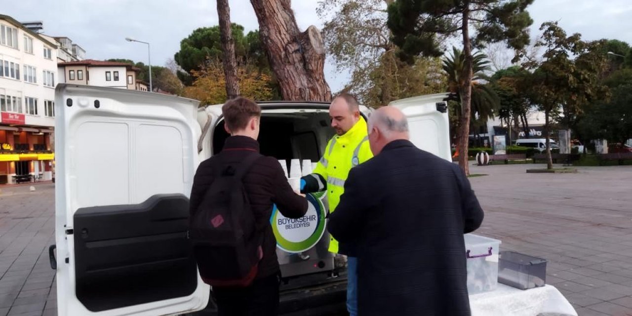 Ordu’da esnaf ve vatandaşa sıcak çorba ikramı
