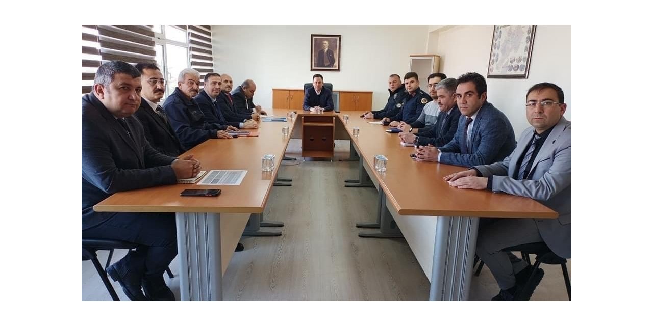 Bolvadin’de kış tedbirleri masaya yatırıldı