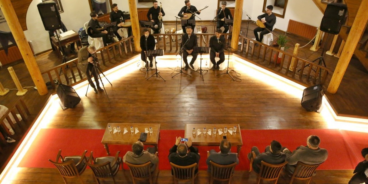 Çankırı Mevlevihanesi’nde “Gönülden Dile İrfani Halk Musikisi” dinletisi