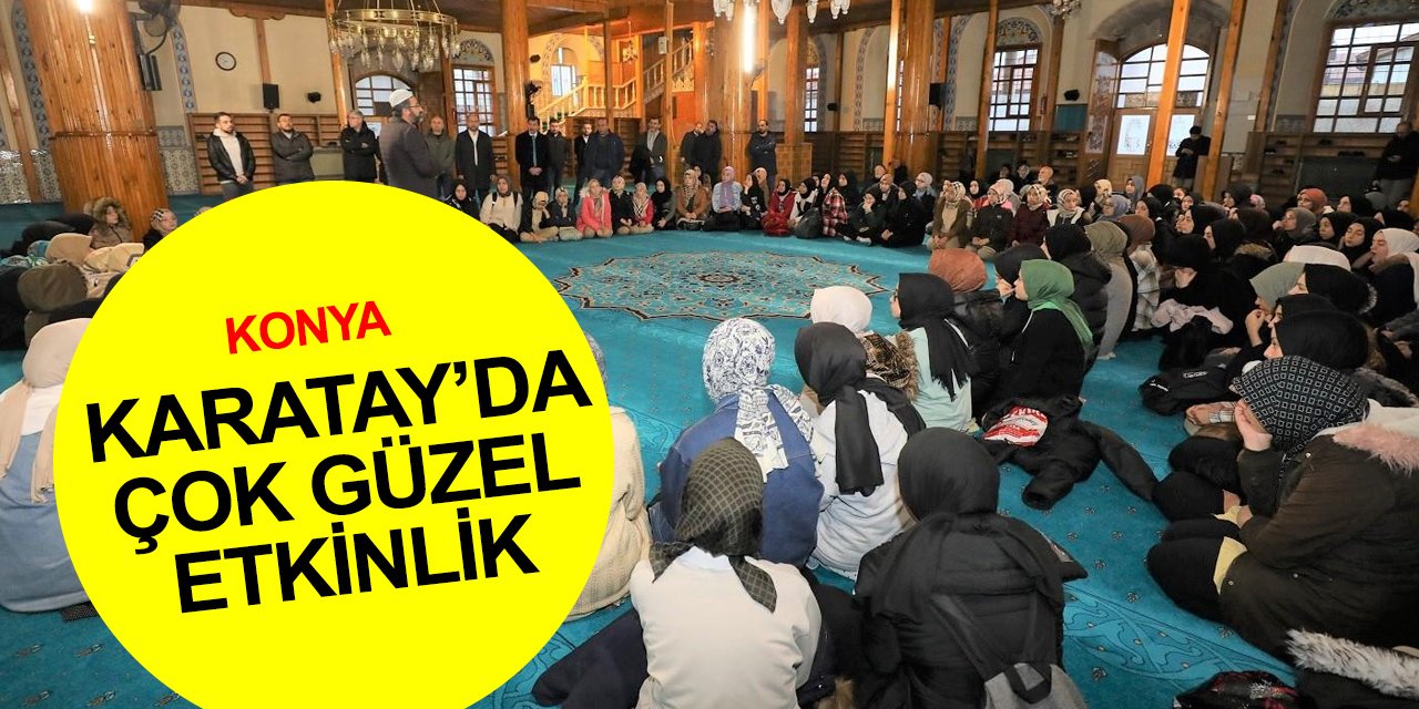 Konya Karatay'da öğrenci ve veliler böyle buluşuyor