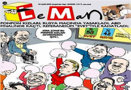 Aköz Leman Dergisine Ateş Püskürdü